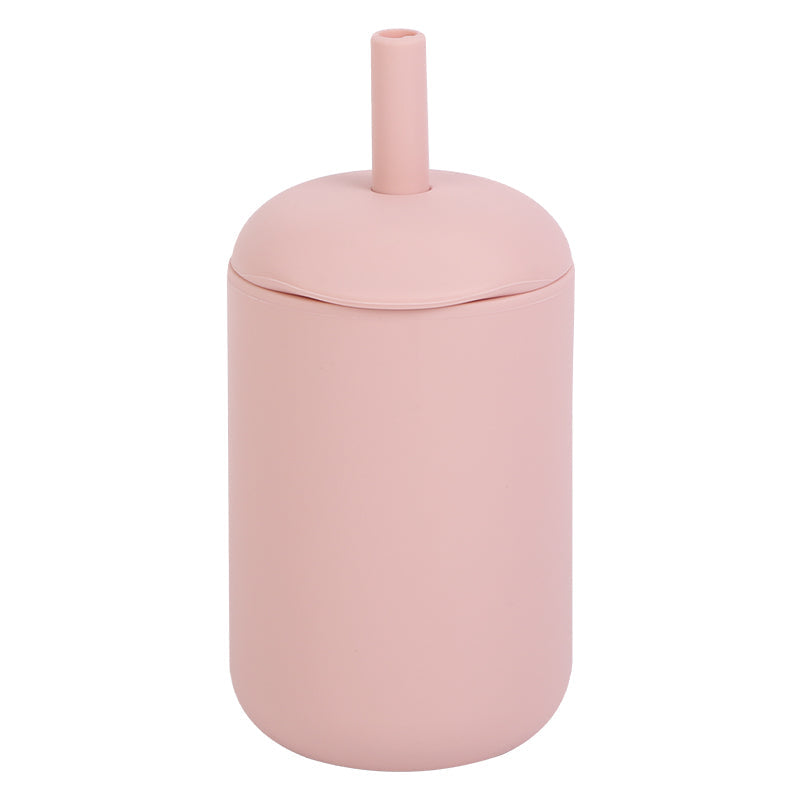 VASO CON BOMBILLA DE SILICONA