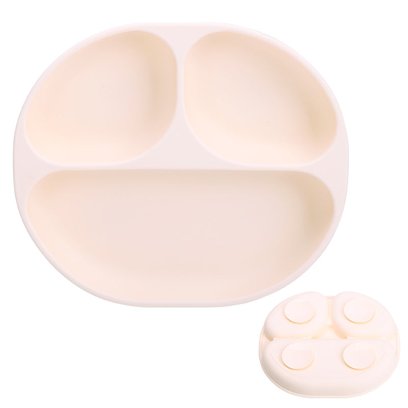 PLATO DE SILICONA CON SUCCIÓN