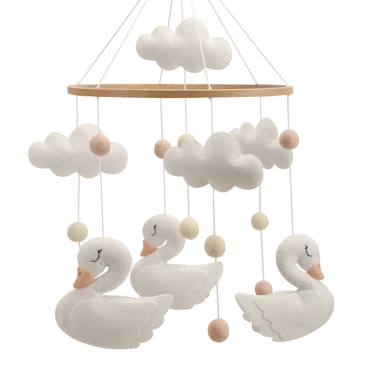 MOVIL BEBE CISNES