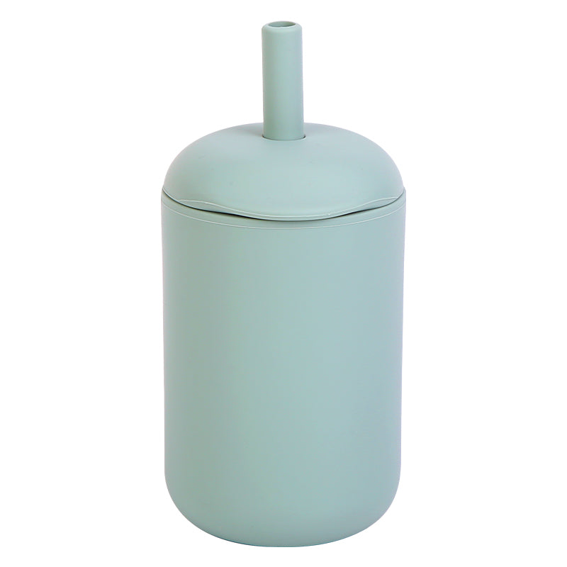 VASO CON BOMBILLA DE SILICONA