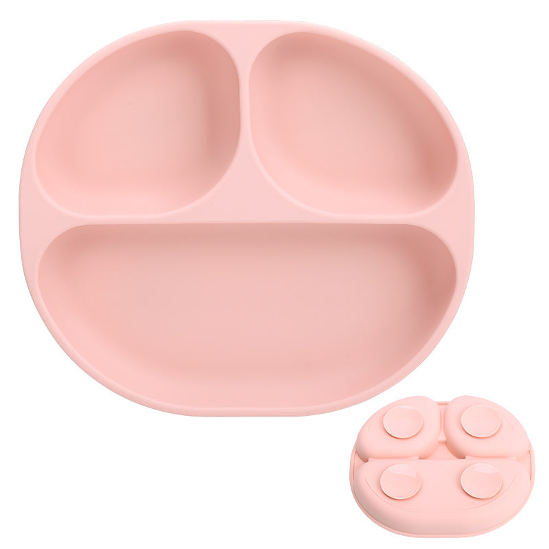 PLATO DE SILICONA CON SUCCIÓN