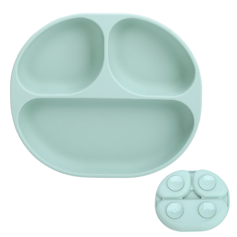 PLATO DE SILICONA CON SUCCIÓN