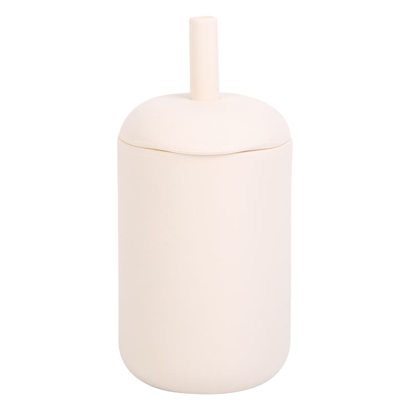 VASO CON BOMBILLA DE SILICONA